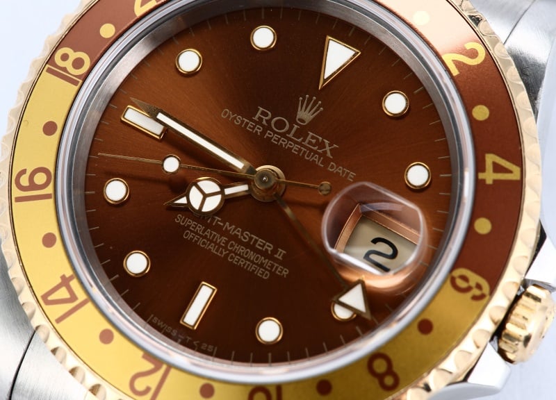 Rolex GMT-Master II 16713 Root Beer Dial