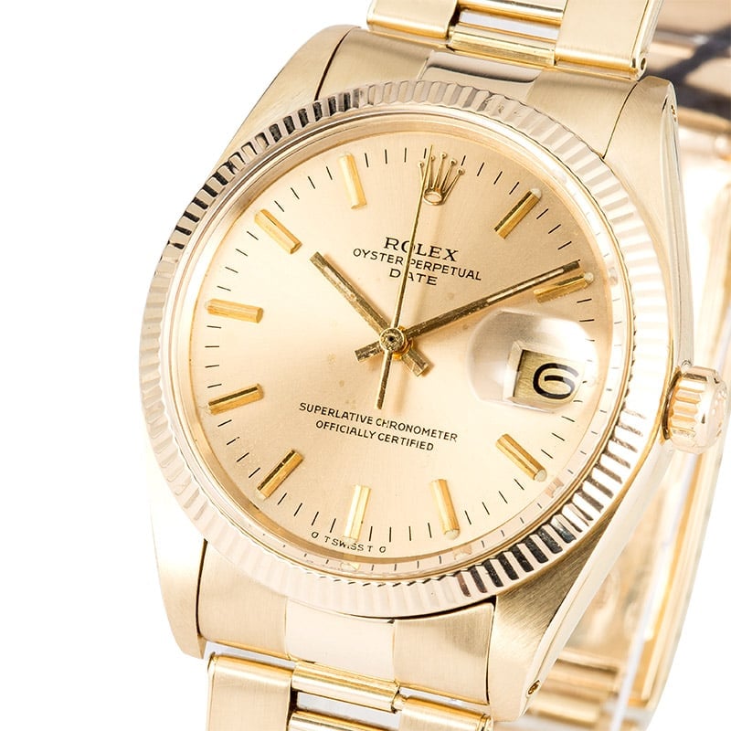 Rolex Gold Oyster Date 1501