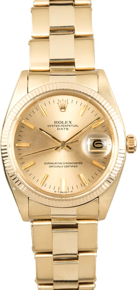 Rolex Gold Oyster Date 1501
