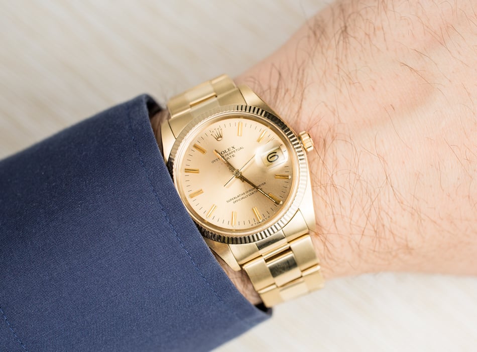 Rolex Gold Oyster Date 1501