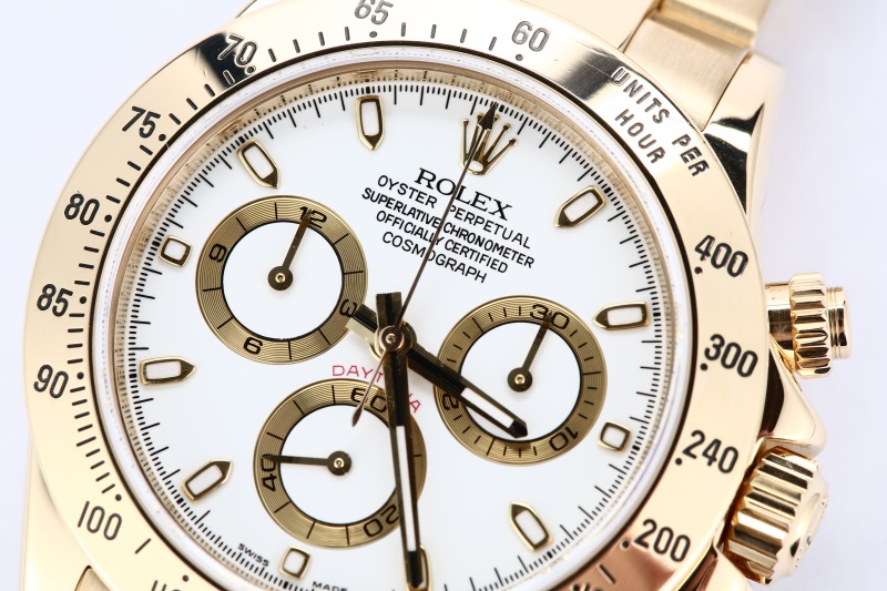 Rolex Daytona Yellow Gold 116528 Certified Pre-Owned