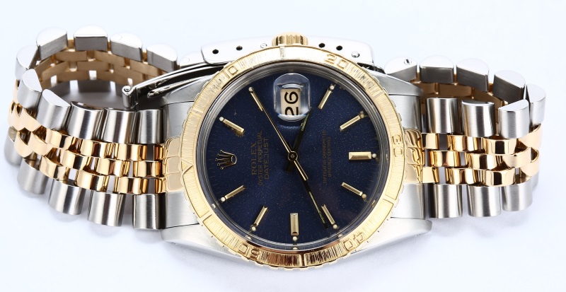 Rolex Thunderbird Datejust 16253 Blue Dial