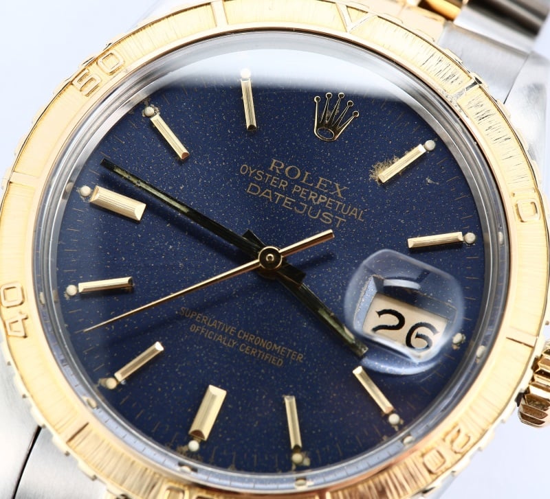 Rolex Thunderbird Datejust 16253 Blue Dial