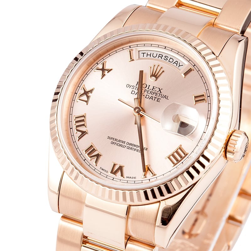 Rolex Rose Gold Day-Date 118235