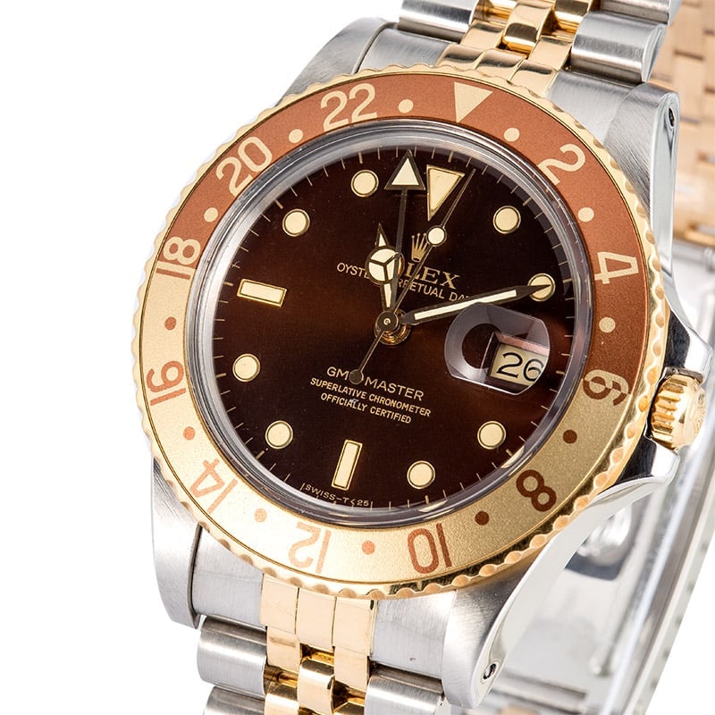 Rolex GMT-Master Root Beer 16753 Jubilee