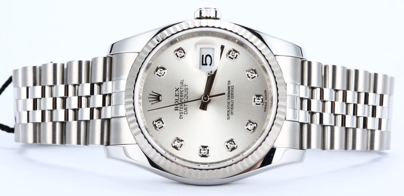 Rolex Datejust Stainless 116234 Diamond Dial