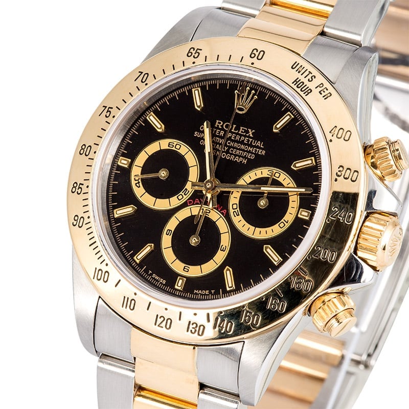 Rolex Daytona Black 16523 Two Tone