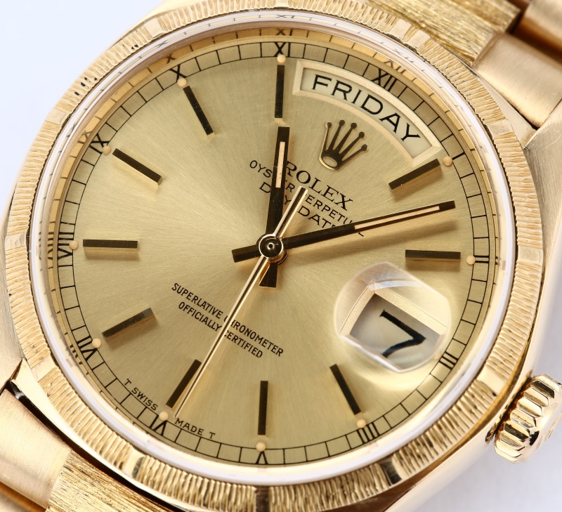 Rolex Presidential Bark Finish 18078