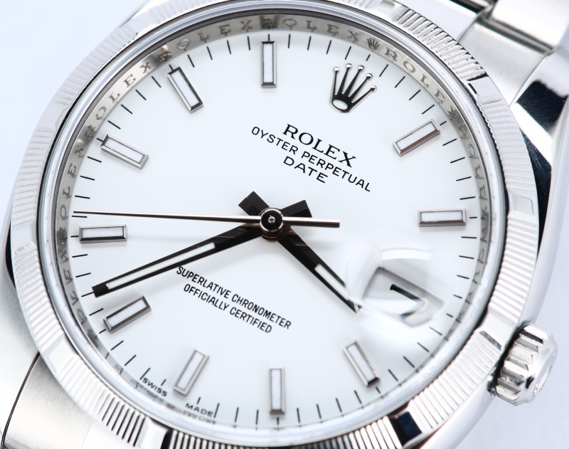 Rolex Date 115210 White