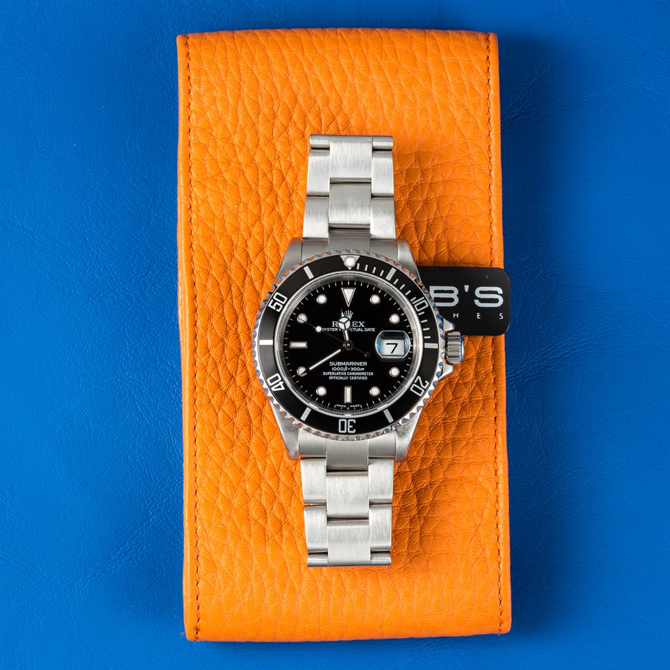 Rolex Oyster Perpetual 16610 Submariner No Holes Case