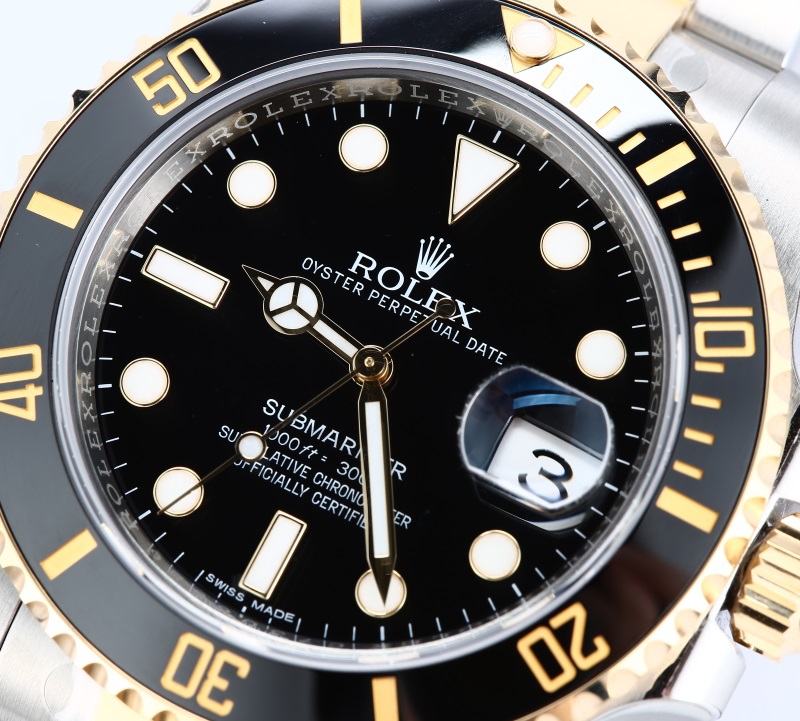 Black Two-Tone Ceramic Submariner 116613