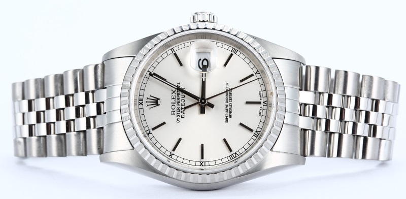 Rolex Datejust Stainless 16220 Jubilee Bracelet