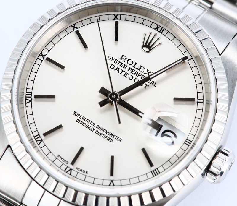Rolex Datejust Stainless 16220 Jubilee Bracelet
