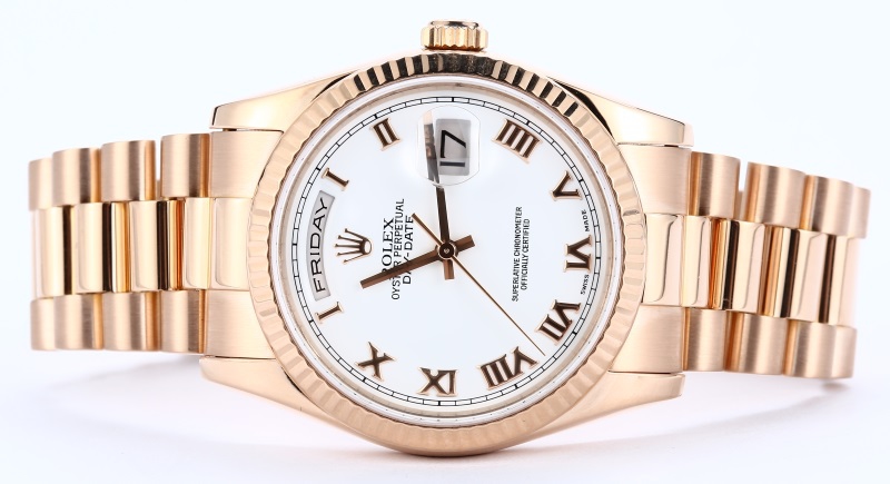 Rolex President Day-Date Rose Gold 118235