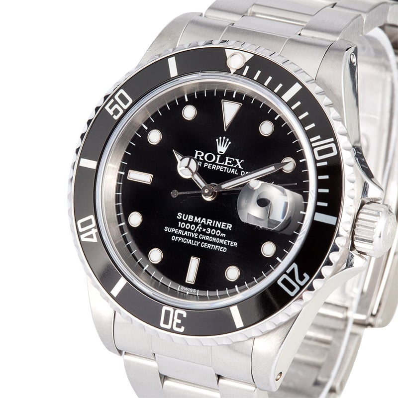 T Rolex Submariner 16610 TT