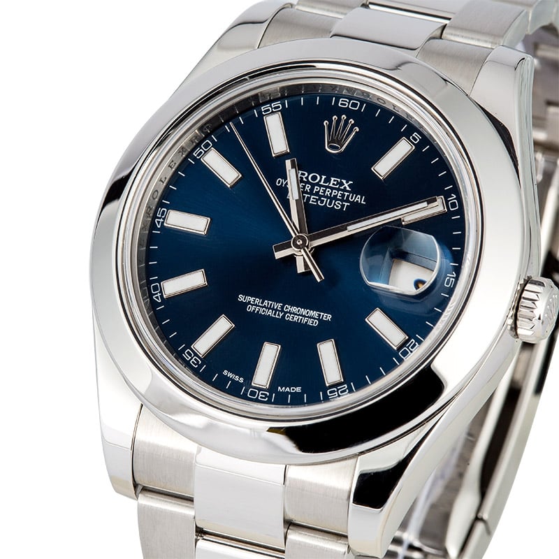 Rolex Datejust 41MM 116300 Blue