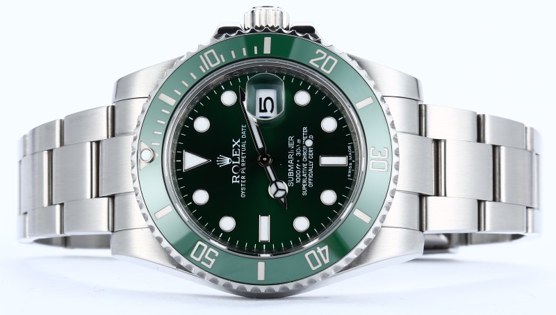 Rolex Submariner Date "The Hulk" 40mm Steel Green Dial &  Green Bezel 116610LV