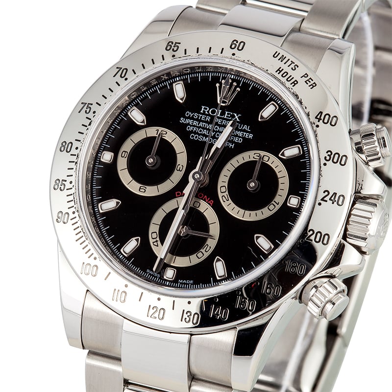 Rolex Steel Daytona 116520 Black