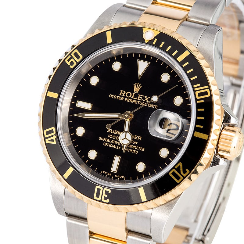 Buy Used Rolex Submariner 16613 | Bob's Watches - Sku: 114088