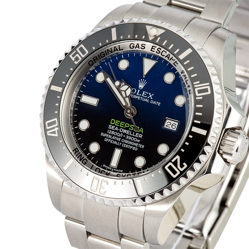 Rolex Blue Deepsea 116660B 100% Authentic