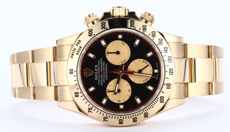 Rolex Daytona 18K Yellow Gold 116528BKCSO
