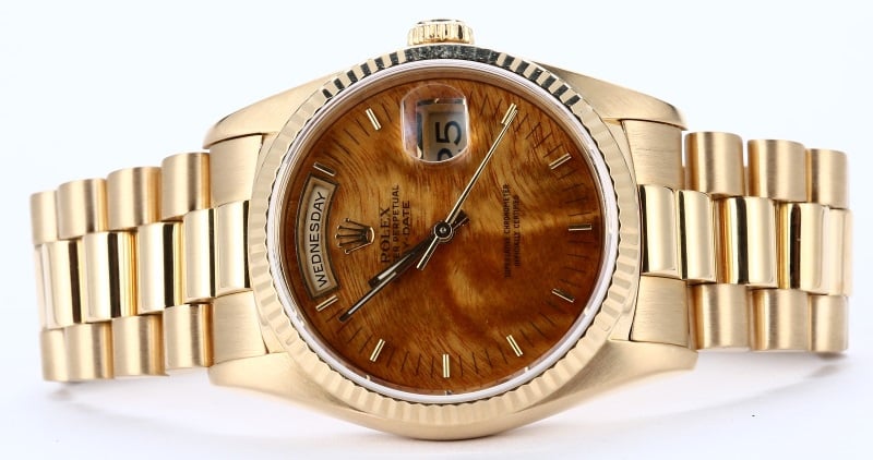 Rolex Yellow Gold Presidential 18238 Day-Date