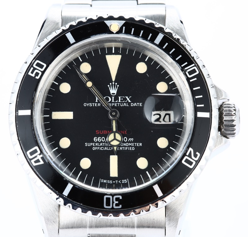 Red Submariner Vintage Rolex 1680