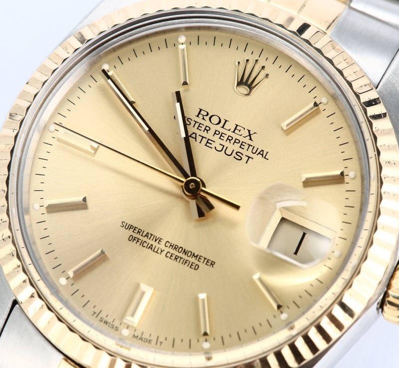 16013 Rolex Two-Tone Datejust