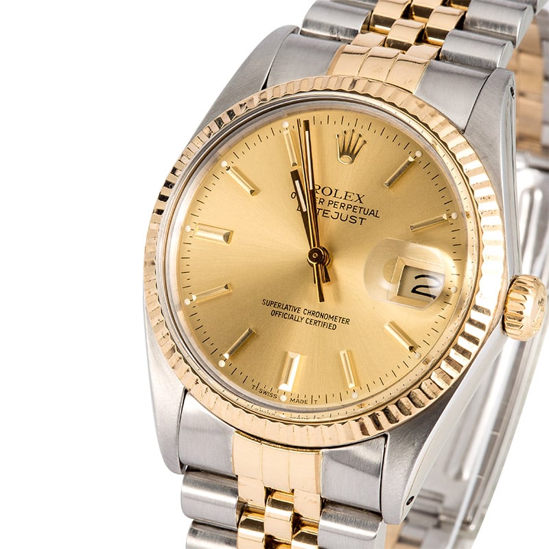 16013 Rolex Two-Tone Datejust