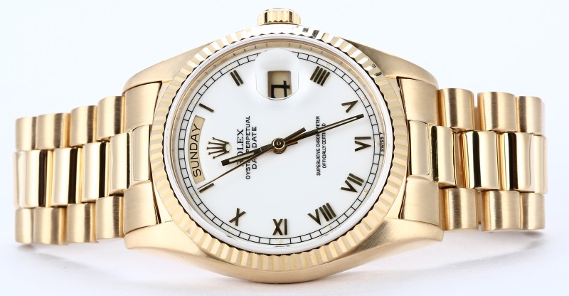 Rolex Day-Date Presidential 18038 White