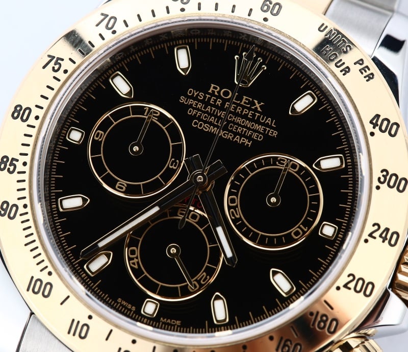 Rolex Cosomograph Daytona 116523BKSO Two-Tone