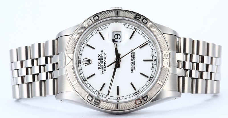 Rolex Datejust 16264 White Thunderbird