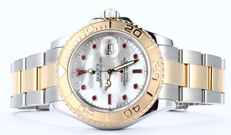Rolex Yacht-Master 16623 Ruby Dial