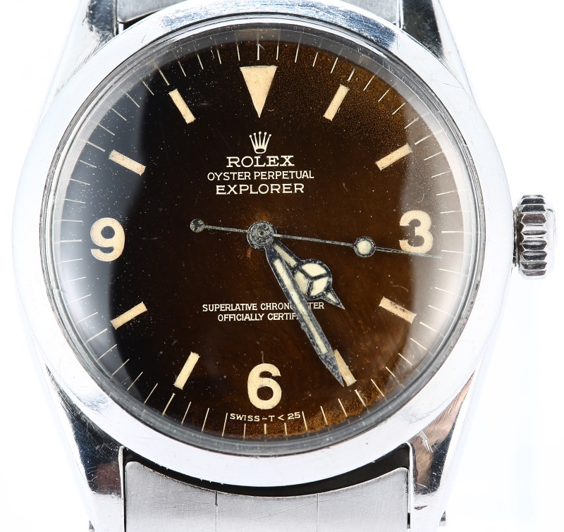 Vintage Rolex Explorer 1016 Tropical Dial