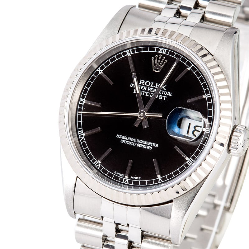 Rolex Datejust Black 16234