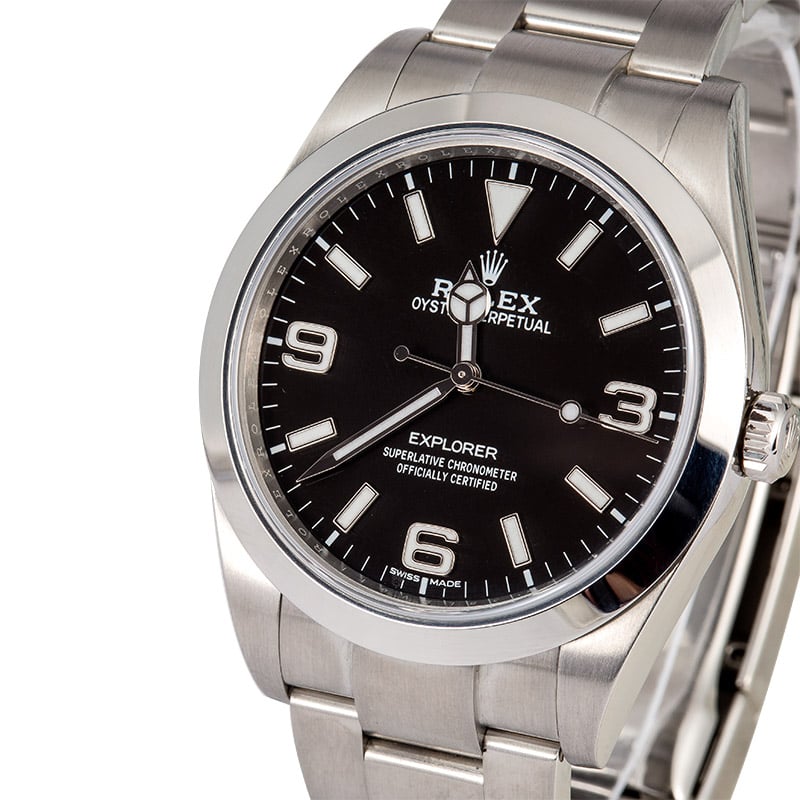 Rolex Explorer 214270 Luminous Markers
