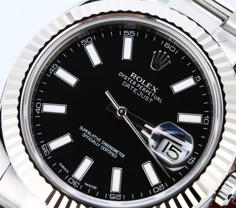 Rolex Datejust II 41 Black 116334