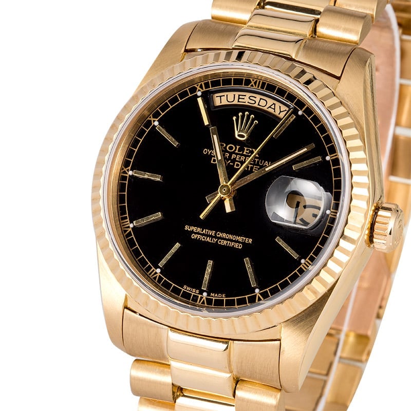 Rolex Presidential 18038 Black