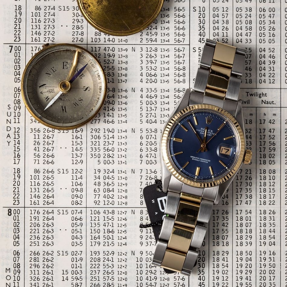 Datejust Rolex 1601 Vintage Two-Tone