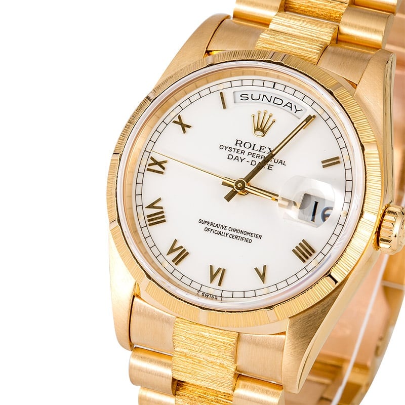 Rolex Presidential Day-Date 18248 Bark Finish