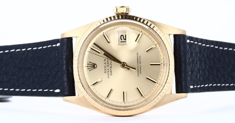 Datejust Rolex 1601 Yellow Gold