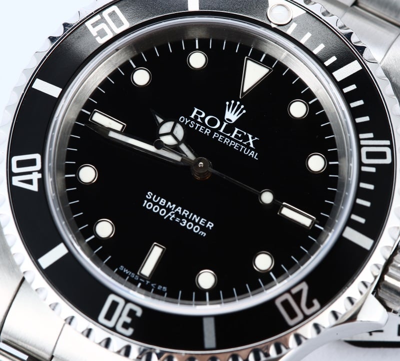 Submariner Rolex No Date 14060 Oyster Band