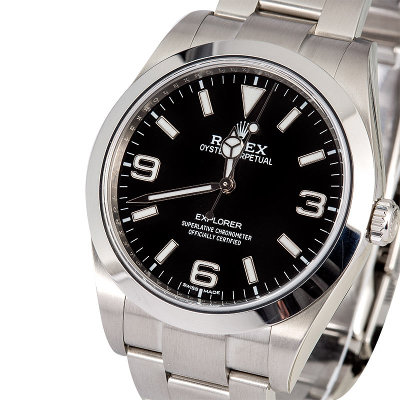 Rolex Explorer 214270 Factory Stickers