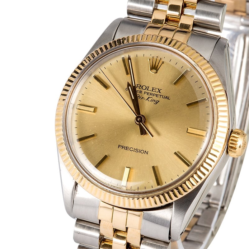 Vintage Rolex Air-King 5501 Two-Tone