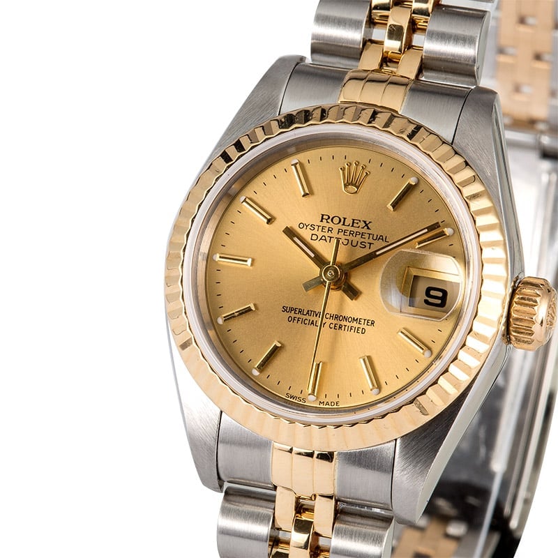 Datejust Rolex Ladies 79173 Champagne