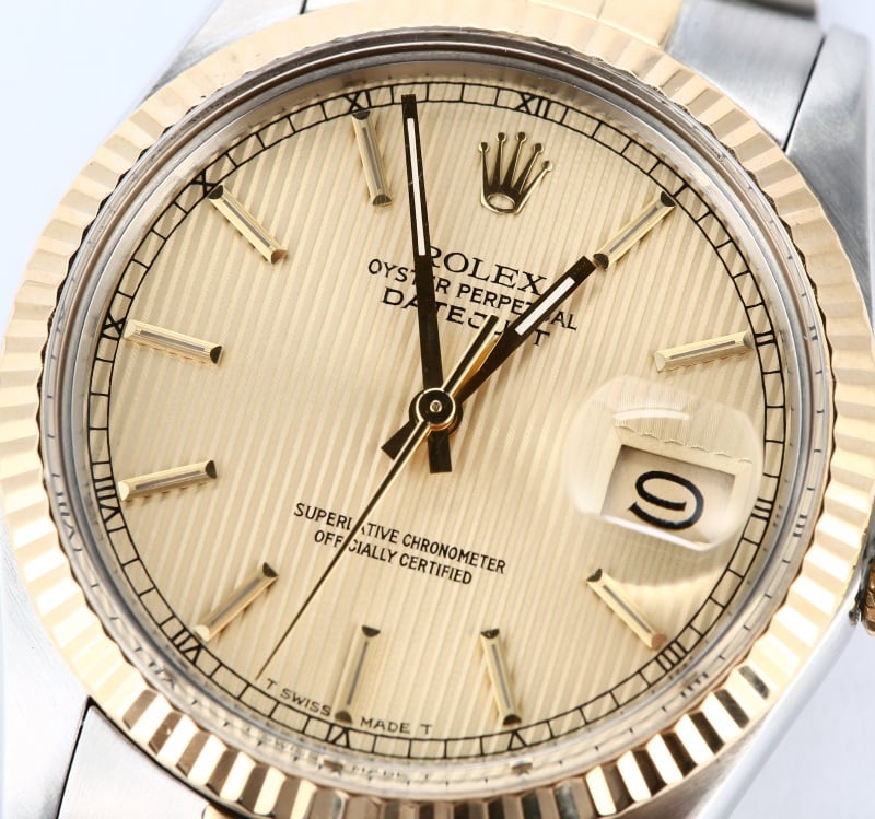 Datejust Rolex Champagne 16013 Jubilee
