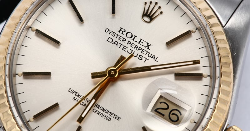Men's Rolex Datejust 16013 Two-Tone Jubilee