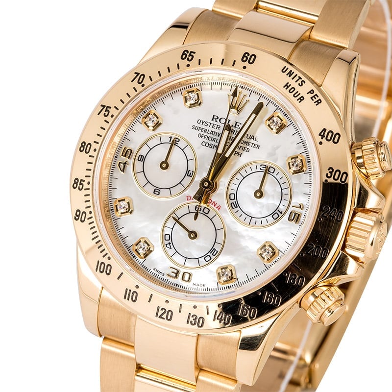 Rolex Daytona 116528MDO Mother of Pearl