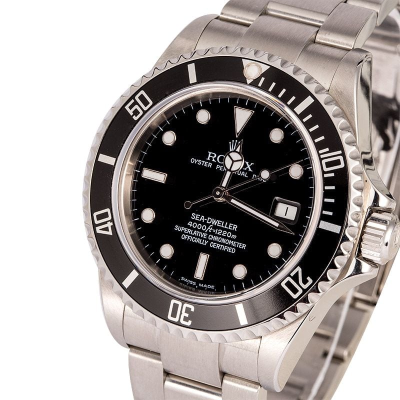 Men's Rolex Sea-Dweller 16600 Dive Watch TT