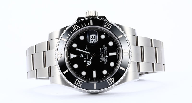 Black Rolex Submariner 14060 Men's Watch